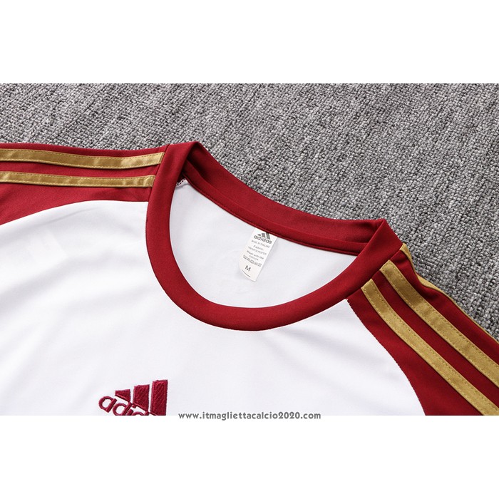 Tuta da Track Arsenal Manica Corta 2021 2022 Bianco